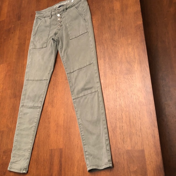 American Eagle Outfitters Denim - Women’s Grey Super Stretch Jeans